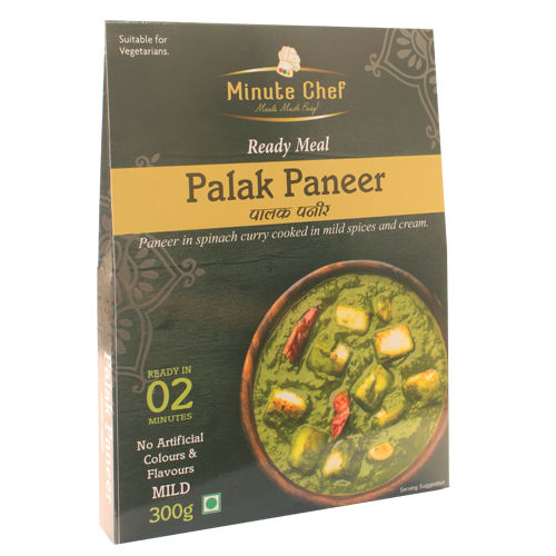 Ready To Eat Palak Paneer, 300g (Minute Chef)
