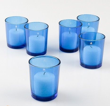 Tea Light Glass Candle Votive Holder