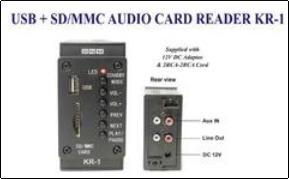 Audio Card Reader (MMC USB SD)