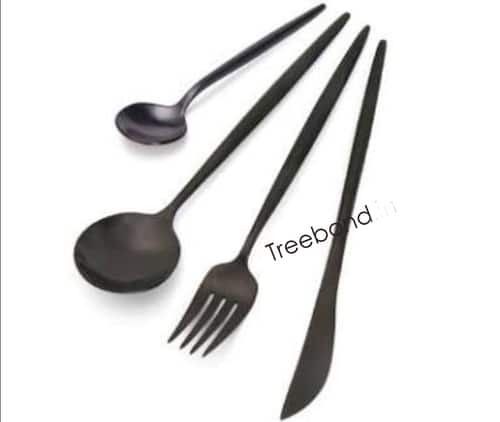 Black Steel Coated Cutlery Application: Flatware