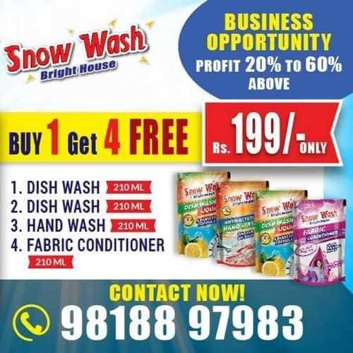 Snow Wash Dish Washing Powder