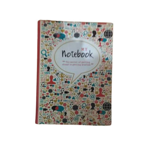 6x8 Inch Multicolor Notebook Diary For Office Use