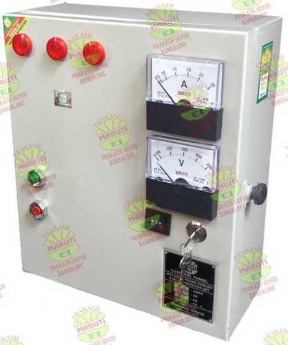 Submersible Three Phase Control Panel Base Material: Metal Base