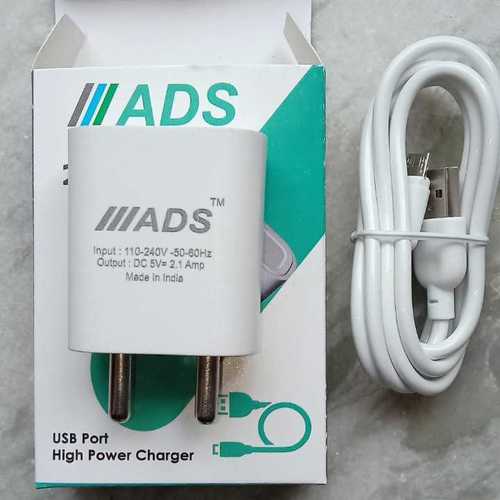 Ads Usb With Cable Proper 2.1 Amp