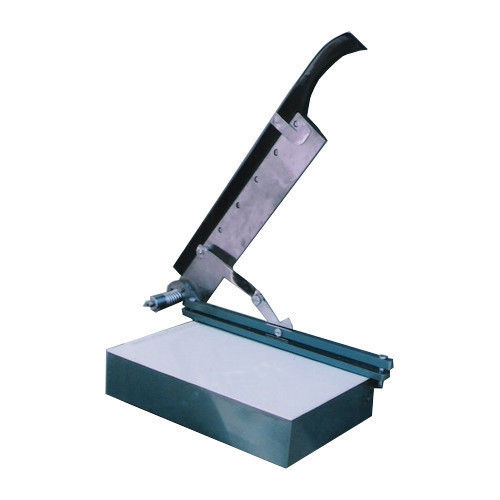 Sample Cutter Guillotine Type Cut Size: 15 Mm X 300 Mm