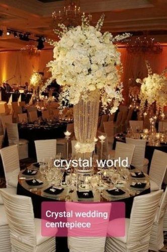 Crystal Wedding Centerpeace