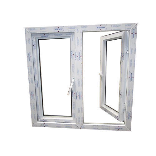 Any Color As Per The Requirement Upvc Double Casement Window