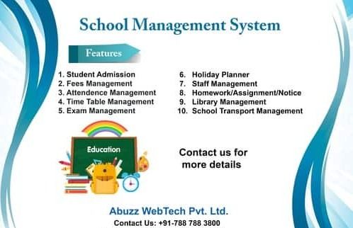 School Management Software - Comprehensive Data Management System | Streamlined Attendance Tracking, Performance Monitoring, and Enhanced Parent Communication