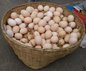 Chicken Table Eggs Brown And White Shell Chicken Eggs
