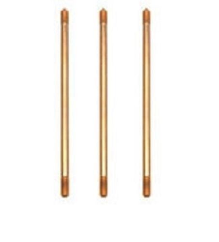 Polished Finish Rustproof Copper Bonded Ground Rods at Best Price