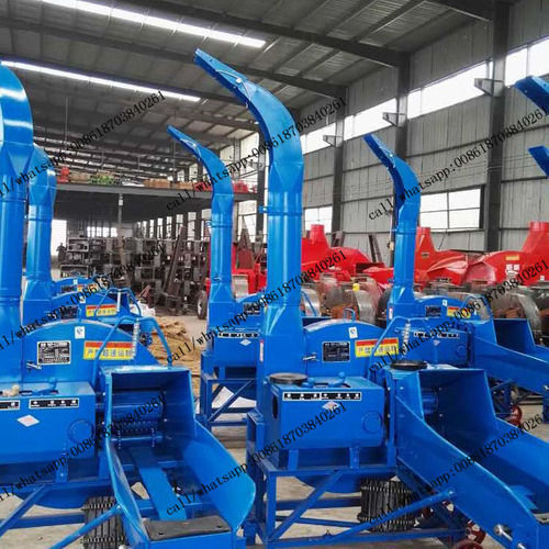 9zp-6.5 Tractor Diesel Electric Chaff Hay Cutter Grass Silage Machinery For Animal Cattle Feeding