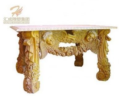 White (Color Can Be Customized). Square Shape Marble Garden Tables