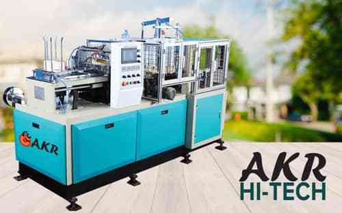 Akr Hi Tech Automatic Paper Cup Forming Machine