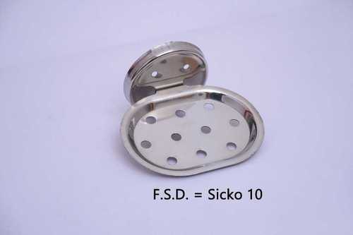 Stainless Steel Oval Size Soap Dish  Hair Grade: Remy Hair