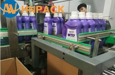 Hennopack Carton Packer For Bottle Falling Type Case Packer