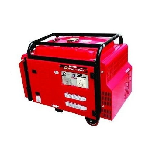 Orange Electric Start Single Phase 3 Kva Portable Generator With 4 Stroke Engine