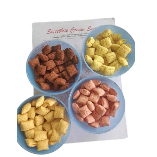 Center Cream Filled Pillows Puffed Snacks