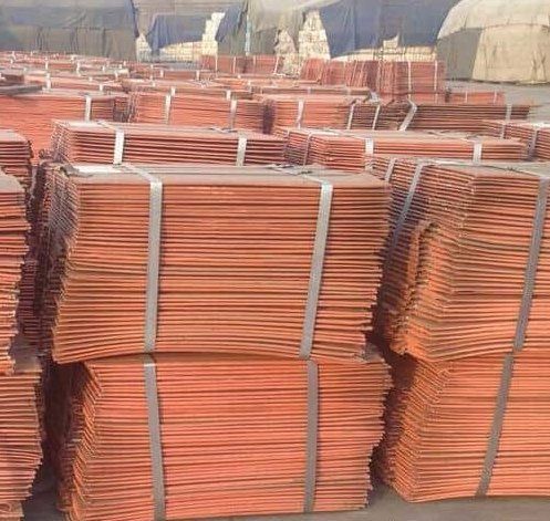 Industrial Copper Cathodes Sheets Length: 914 Millimeter (Mm)