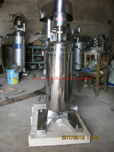 Oil Clarification Tubular Centrifuge Machine With 1 Year Of Warranty