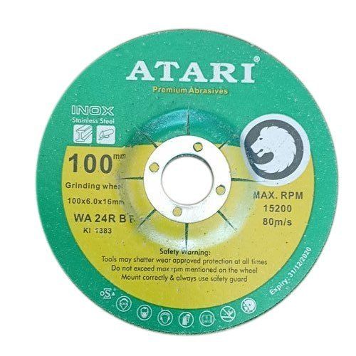 Atari 100x6 Mm Depressed Center (Dc) Wheel Green