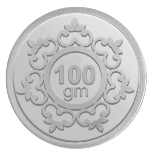 IBJA GOLD 100 gm (999) निवेश चांदी का सिक्का 