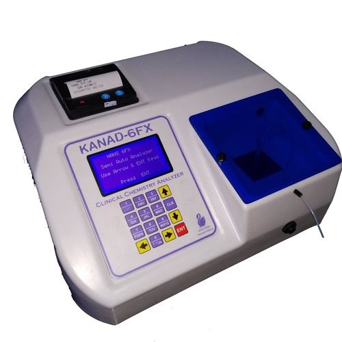 Kanad 6Fx Semi Automatic Biochemistry Analyzer  Temperature Range: Rt To 37 Celsius (Oc)