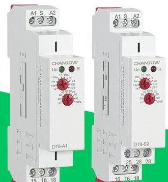 White Single Function Time Relay