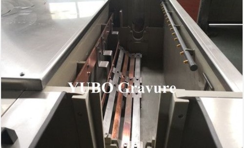 Good Material Pp Hitech Alkaline Copper Plating Machine For Engraved Electroplating Cylinder Making