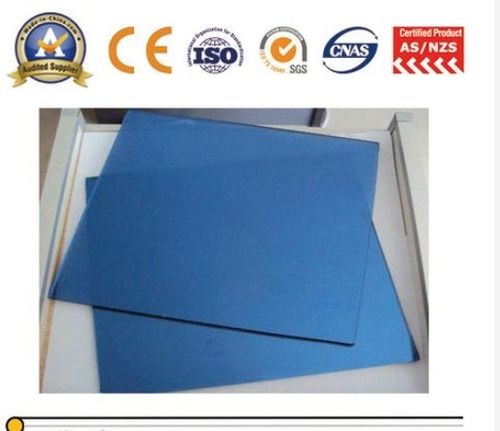 4mm 5mm Dark Blue Reflective Float Glass, Coated Glass Building Glass