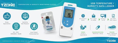 Portable Temperature Data Logger with LCD Screen