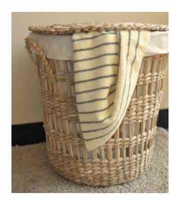 Laundry Basket With Lining