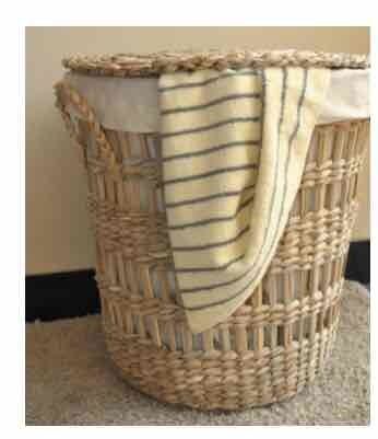 Laundry Basket With Lining Size: Available In Different Of Sizes