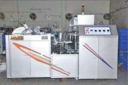 Silver Automatic Disposable Paper Cup Making Machine