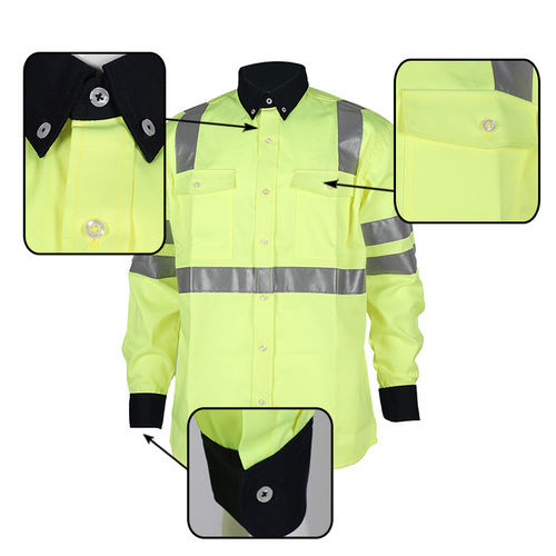 Engineering Work Reflective Uniform High Visibility Safety Shirts