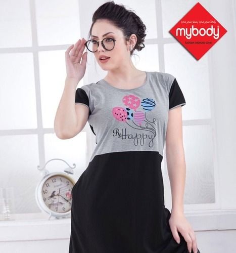 Cotton Ladies Mybody Short Nighty