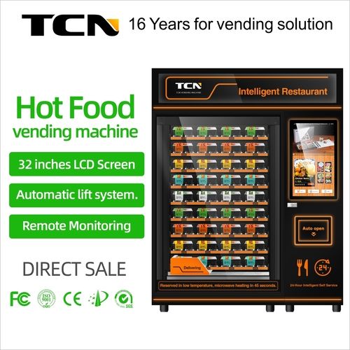 Automatic Fresh Hot Food Vending Machine