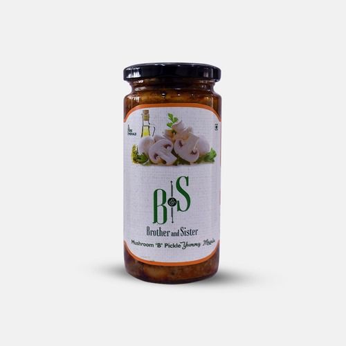 Hebe Emerald B&S Yummy Masala Mushroom Pickle- 400 G