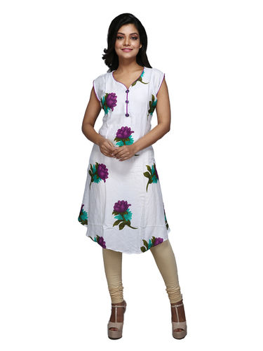 Schon Women Cotton Kurti Bust Size: 38 To 44 Inch (In)