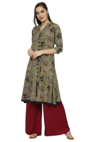 Zelin Fancy Rayon Kurtis - Color: Multicolor