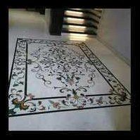 Marble Inlay Flooring