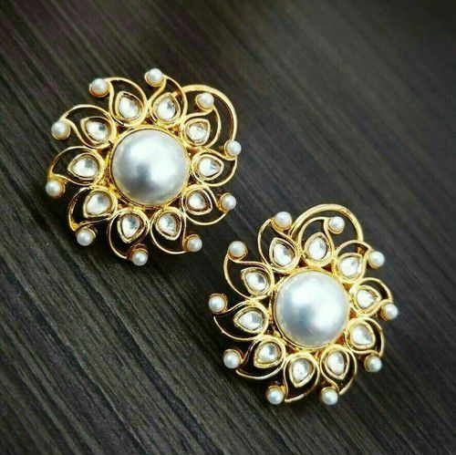 Shiny Look Artificial Earrings Gender: Women