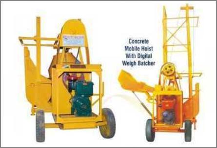 Concrete Mobile Hoist 12 Hp Power Source: Electric