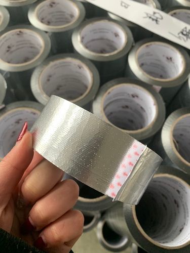 Glass Fiber Fabric Heat Resistant Aluminum Foil Tape For Aircraft Boat Repair