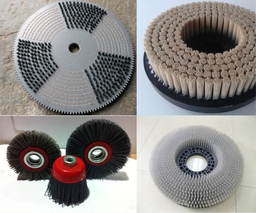 Could Be Customized Circular Wire Nylon Brush