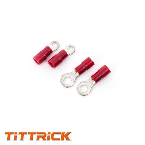 Red Insulated Gauge Ring Terminal