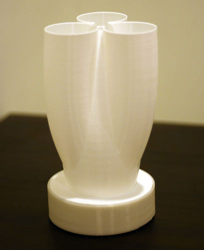 Laalten Club Top 3D Printed Rgb Smart Lamp Light Source: Energy Saving