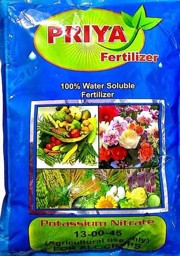 Potassium Nitrate Fertilizer - 100% Water Soluble 13-00-45, White Powder with 45% Potash and 13% Nitrogen