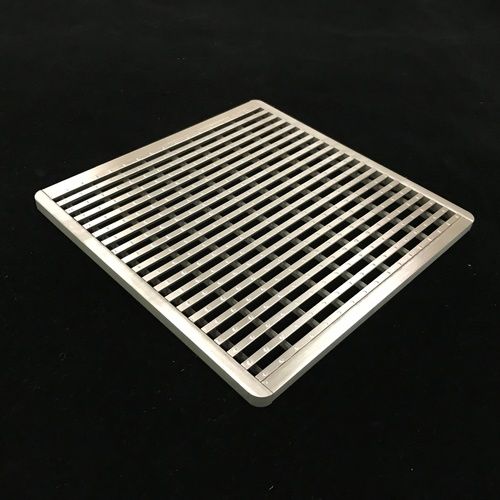 Grey Stainless Steel Square Grate