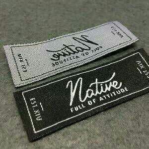 Custom Woven Labels - Color: As Per Demand