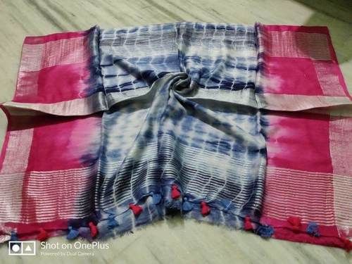 Exclusive Linen Shibori Sarees